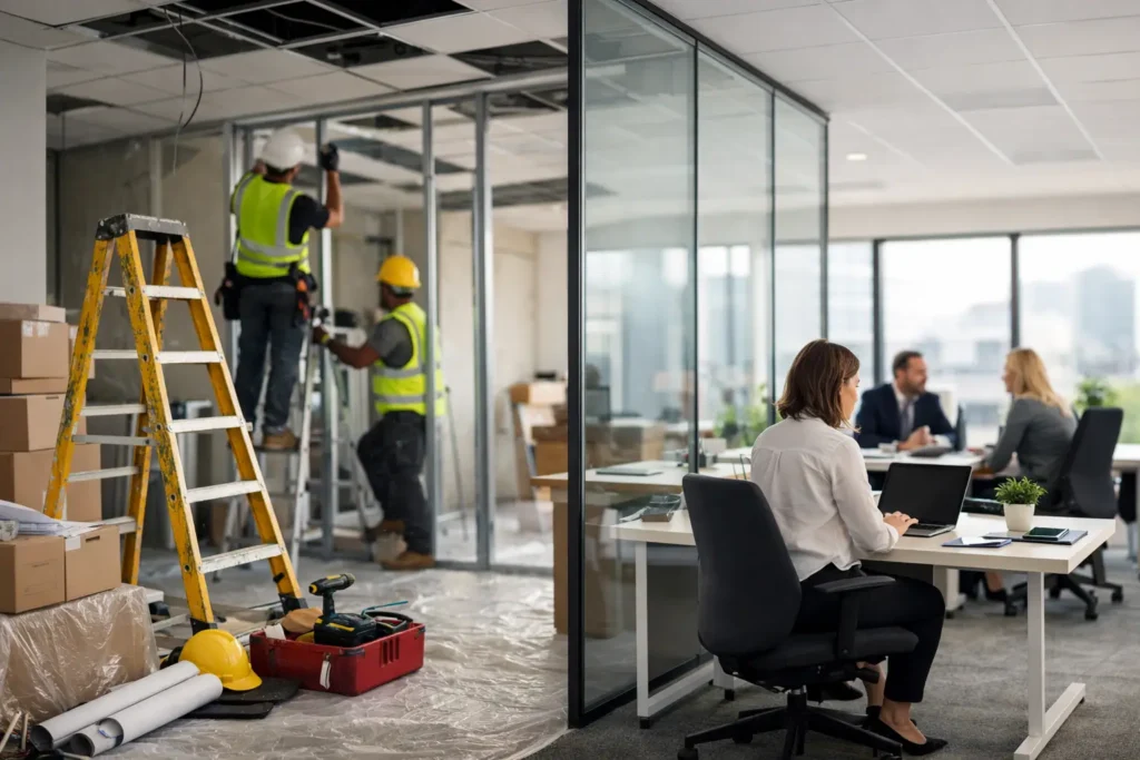 Commercial Office Renovations With Less Downtime