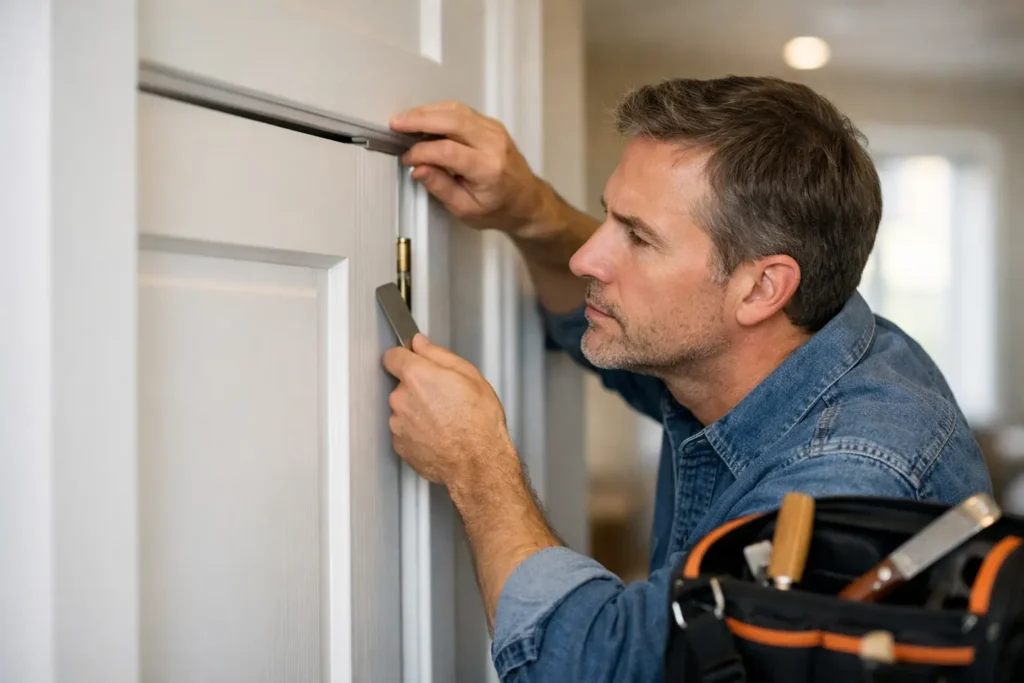 How to Fix a Sticking Door Without Making It Worse
