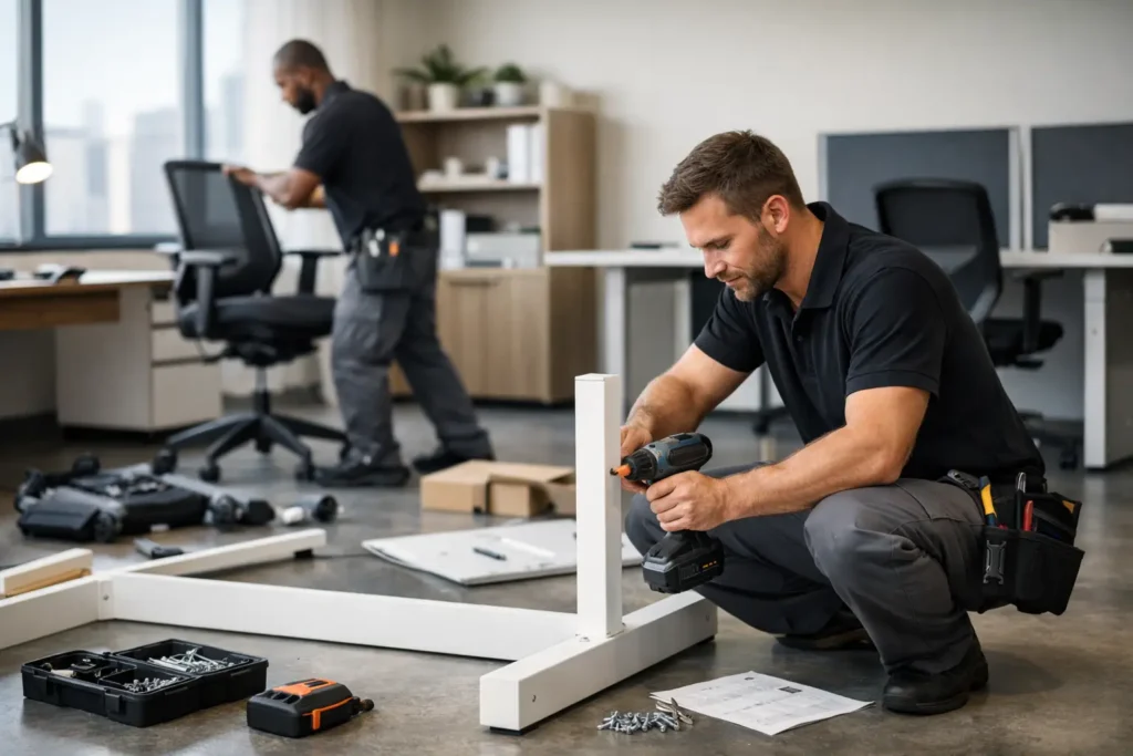 Office Furniture Assembly Service for Workspaces