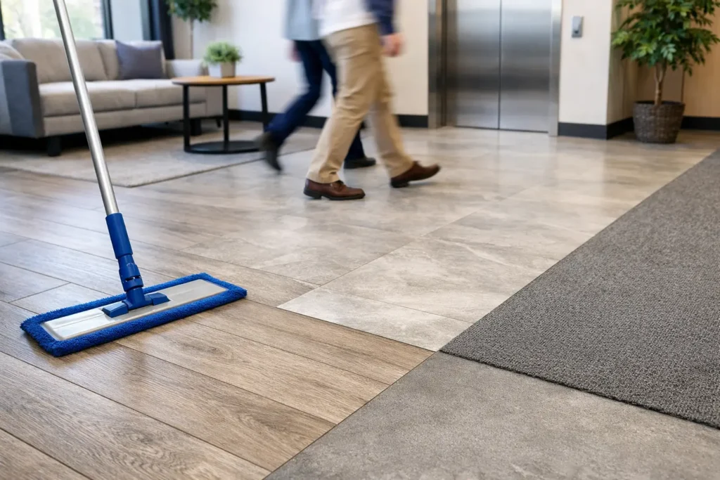 Best Low Maintenance Flooring for Busy Properties
