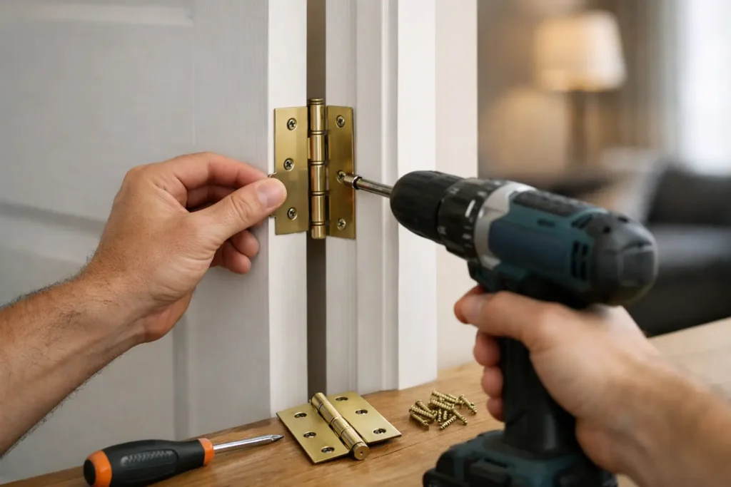 How to Replace Door Hinges Without Door Trouble