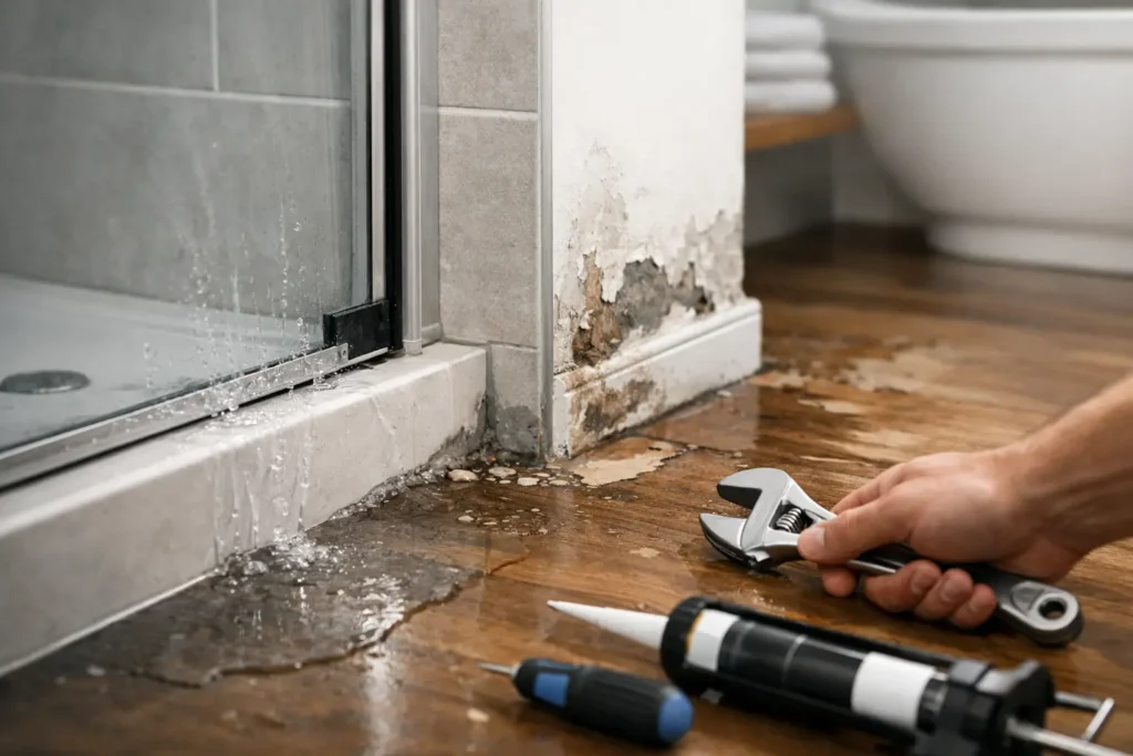 How to Stop Shower Leaks Before Damage Spreads