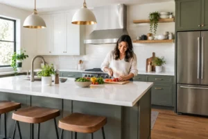 A Kitchen Renovation Example That Solves Daily Problems